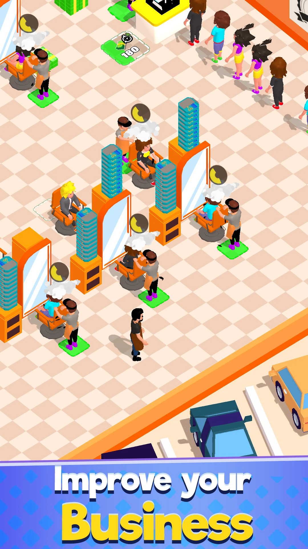 Idle Barber Salon screenshot