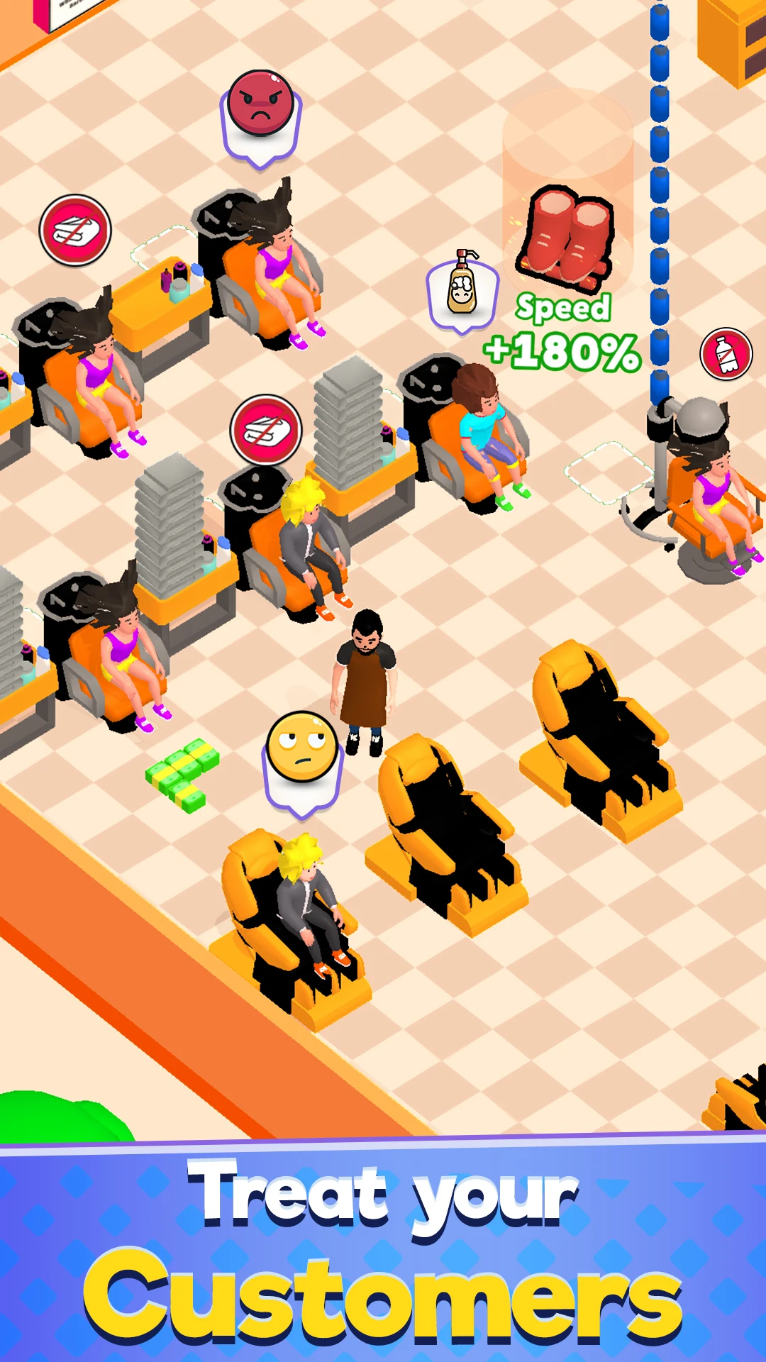 Idle Barber Salon screenshot